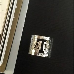 Texas A&M Sterling Silver Cuff